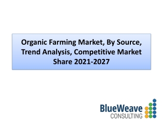 Organic Farming Market Trend Analysis