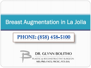 Breast Augmentation in La Jolla