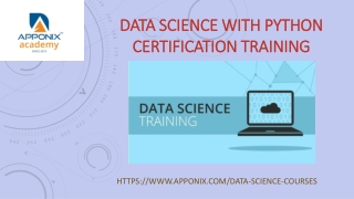 DATA SCIENCE TRAINING