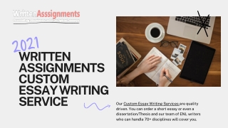 Written Assignments - Custom Essay Writing Service