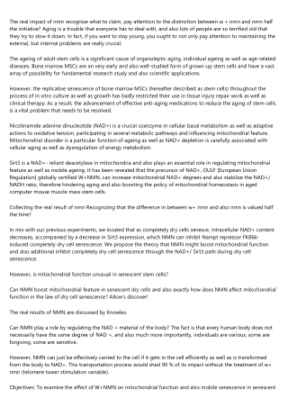 What I Wish I Knew a Year Ago About nad supplements