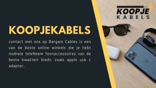 Koopjekabels 22