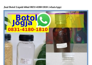 Jual Botol Liquid 60ml ౦8౩I.ᏎI8౦.I8I౦(WA)