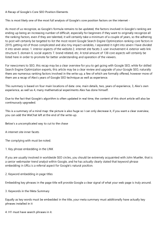 9 Signs You Sell SEO搜尋引擎優化 for a Living