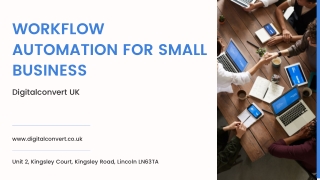 Workflow automation for small business  Digitalconvert UK