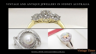 Vintage and Antique Jewellery in Sydney Australia