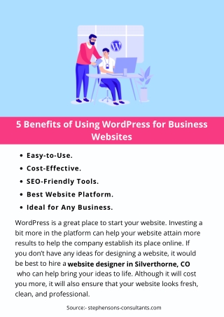 5 Benefits of Using WordPress for Business Websites