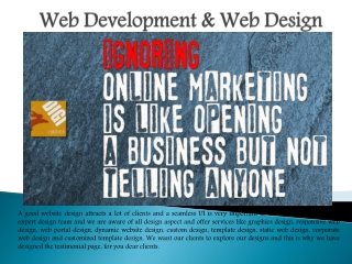 Web Development & Web Design Agency