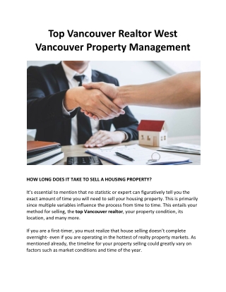 Make the Home Buying Process Easier | Vancouver Property Manager