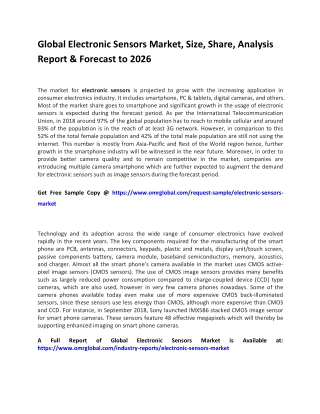 Global Electronic Sensors Market