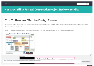 Tips To Have An Effective Design Review
