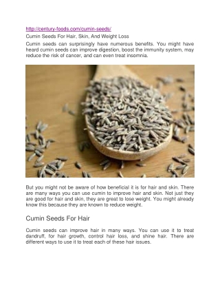 Cumin Powder
