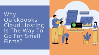 Why QuickBooks Cloud Hosting Is The Way To Go For Small Firms?