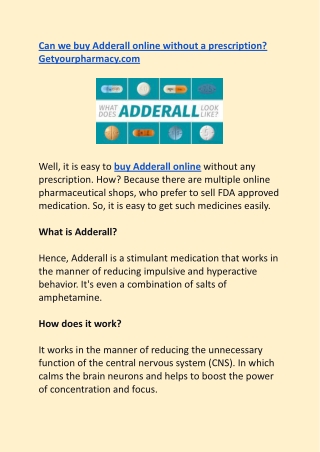 Can we buy Adderall online without a prescription_.docx
