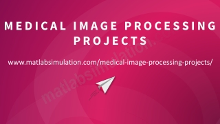 Medical Image Processing Projects Research Assistance For Engineering Students
