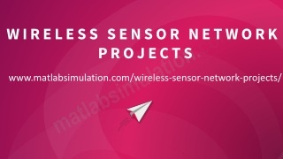 Wireless Sensor Network Projects Research Ideas For Beginners