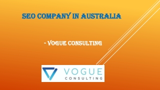 SEO Company in Australia