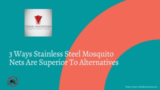 3 Ways Stainless Steel Mosquito Nets Are Superior To Alternatives