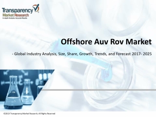 Offshore Auv Rov Market