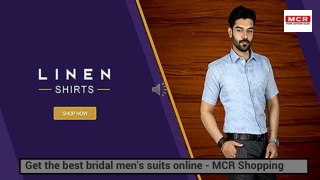 Get the best bridal men's suits online - MCR Shopping