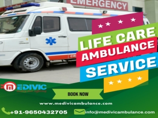 Medivic Ambulance Service in Rajendra Nagar & Boring Road with Complete Solution