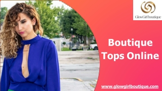 Boutique Tops Online