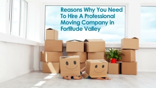 Reasons Why You Need To Hire A Professional Moving Company in Fortitude Valley