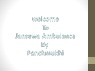 Rapid Ambulance service from Bhagalpur to Madhubani by Jansewa