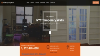 Temporary Walls NYC - 1daywall PPT