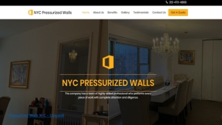 Pressurized Walls NYC - 1daywall