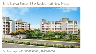 Birla Navya New Phase Price List, Birla Navya New Phase Floor Plans,9958959599 B