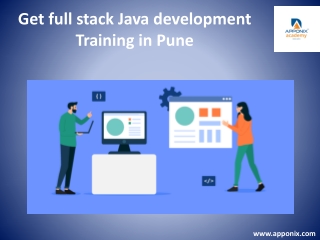 Full stack Java development Training in Pune