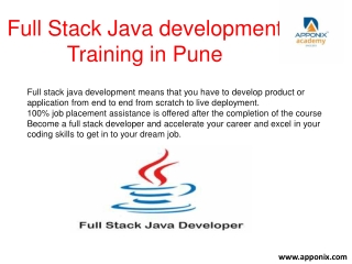full stack java
