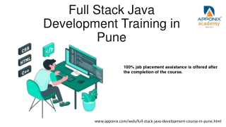 Full Stack Java Development Training in Pune