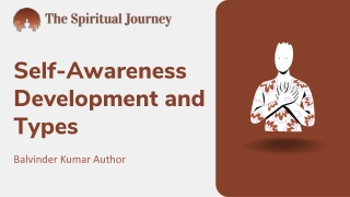 Self-Awareness Development and Types - The Spiritual Journey