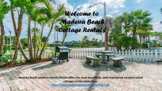 Madeira Beach Pet Friendly Rentals