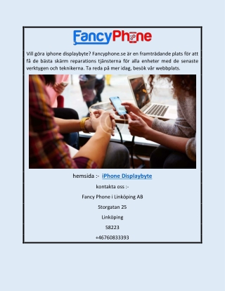 Iphone Displaybyte | Fancyphone.se