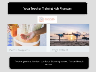 Yoga Teacher Training Koh Phangan