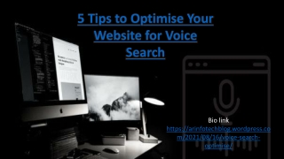 5 Tips to Optimise Your Website for Voice Search