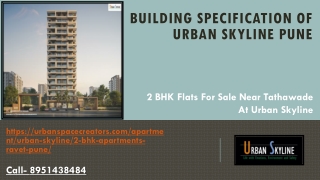 2 BHK flats for sale near Tathawade