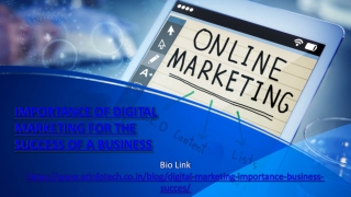 Importance of Digital Marketing for the Success of A Business