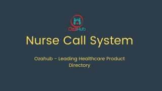 Nurse Call System