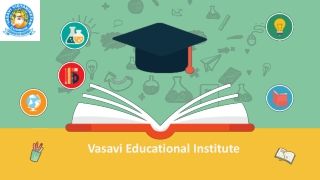 Best infrastructure educational institutions in AP | Vasavi Vidyaniketan