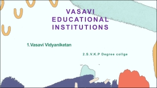 Best infrastructure educational institutions in AP | Vasavi Vidyaniketan