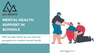 Mental Health Support In Schools