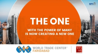 WTC Infinia Sector 27 C Faridabad | Brochure