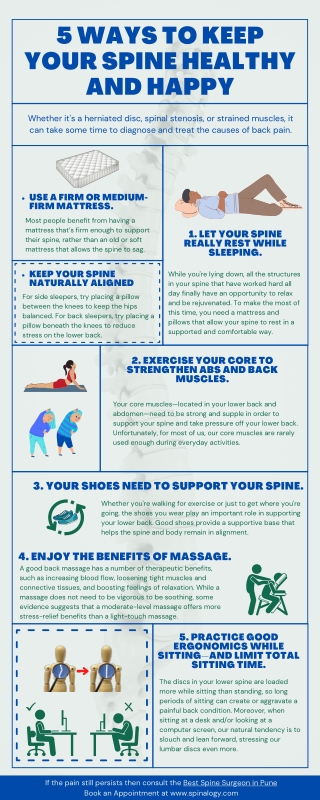 5 Ways to Keep Your Spine Healthy and Happy