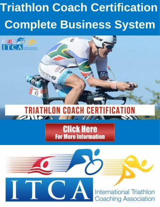 Become a Certified Triathlon Coach and Build Your Business