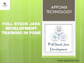 FULL STACK JAVA DEVELOPMENT IN PUNE