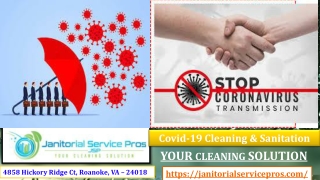 Covid-19 Cleaning & Sanitation Roanoke, VA